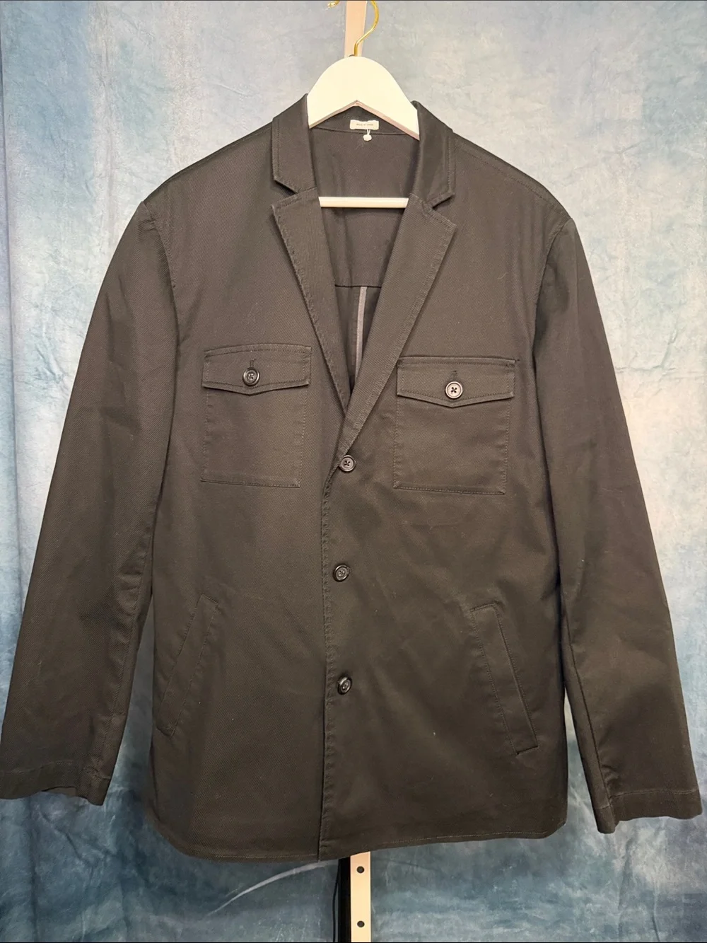 Calvin Klein Black Lightweight Men's Blazer Jacket Size XL